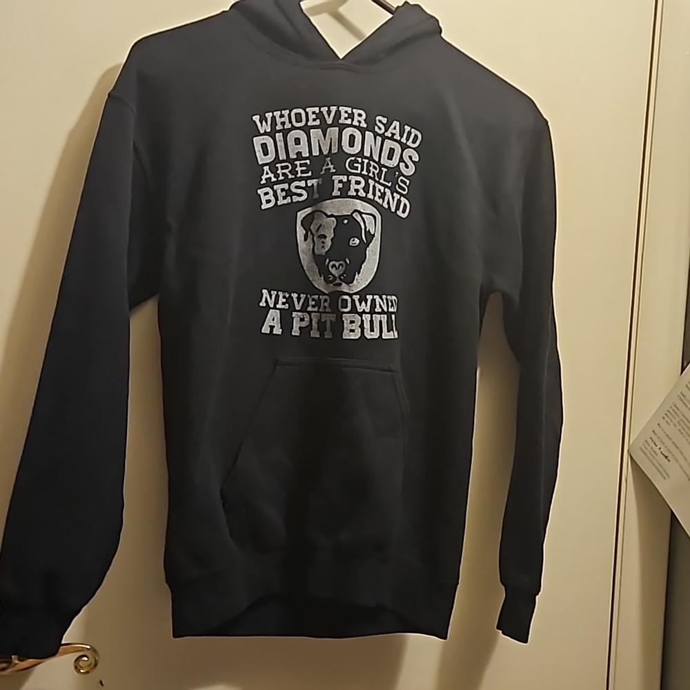 Small Black Gildan Hoodie